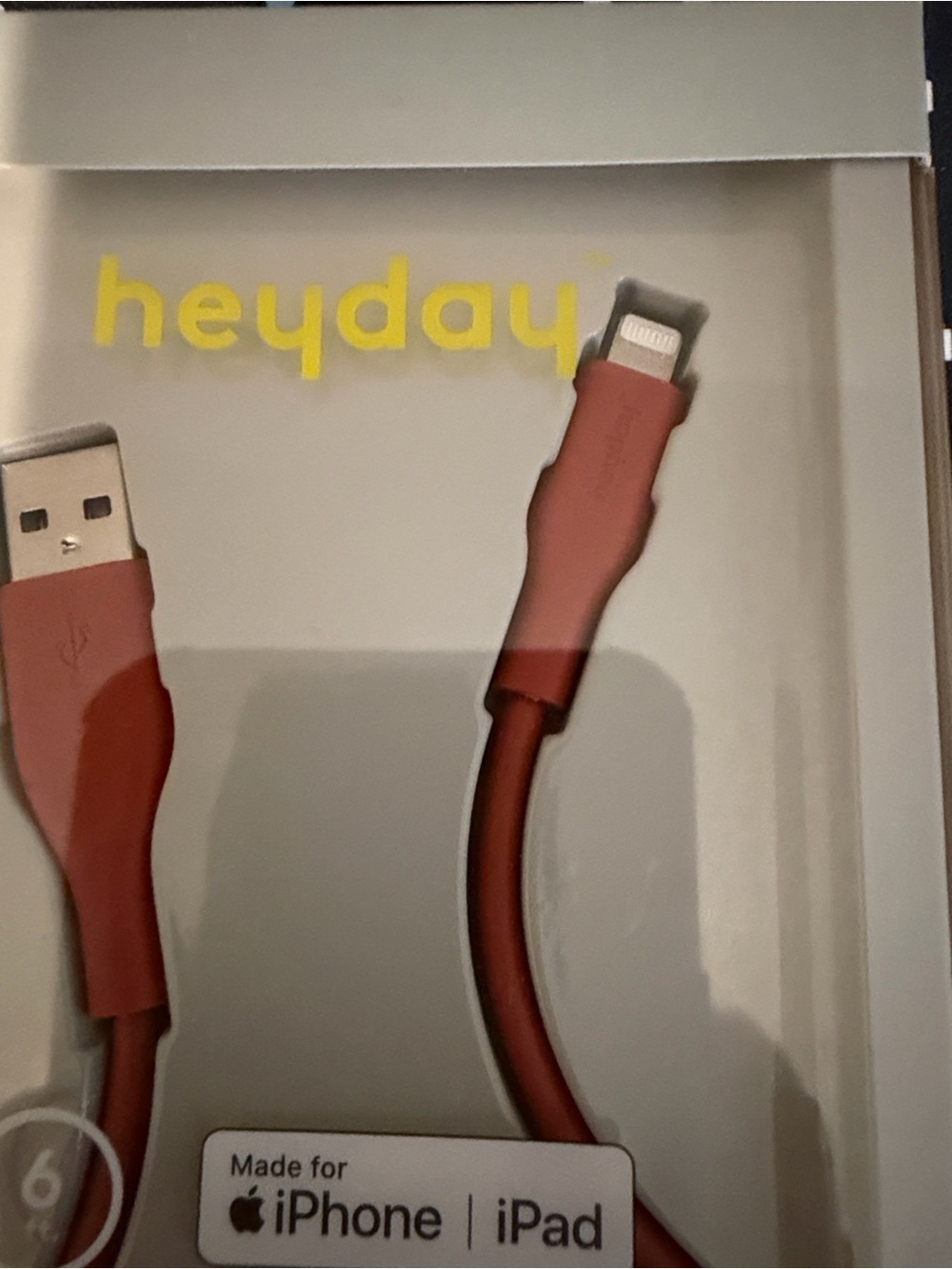 heyday Lightning to USB Charging Cable for iPhone and iPad - Picture 2 of 5
